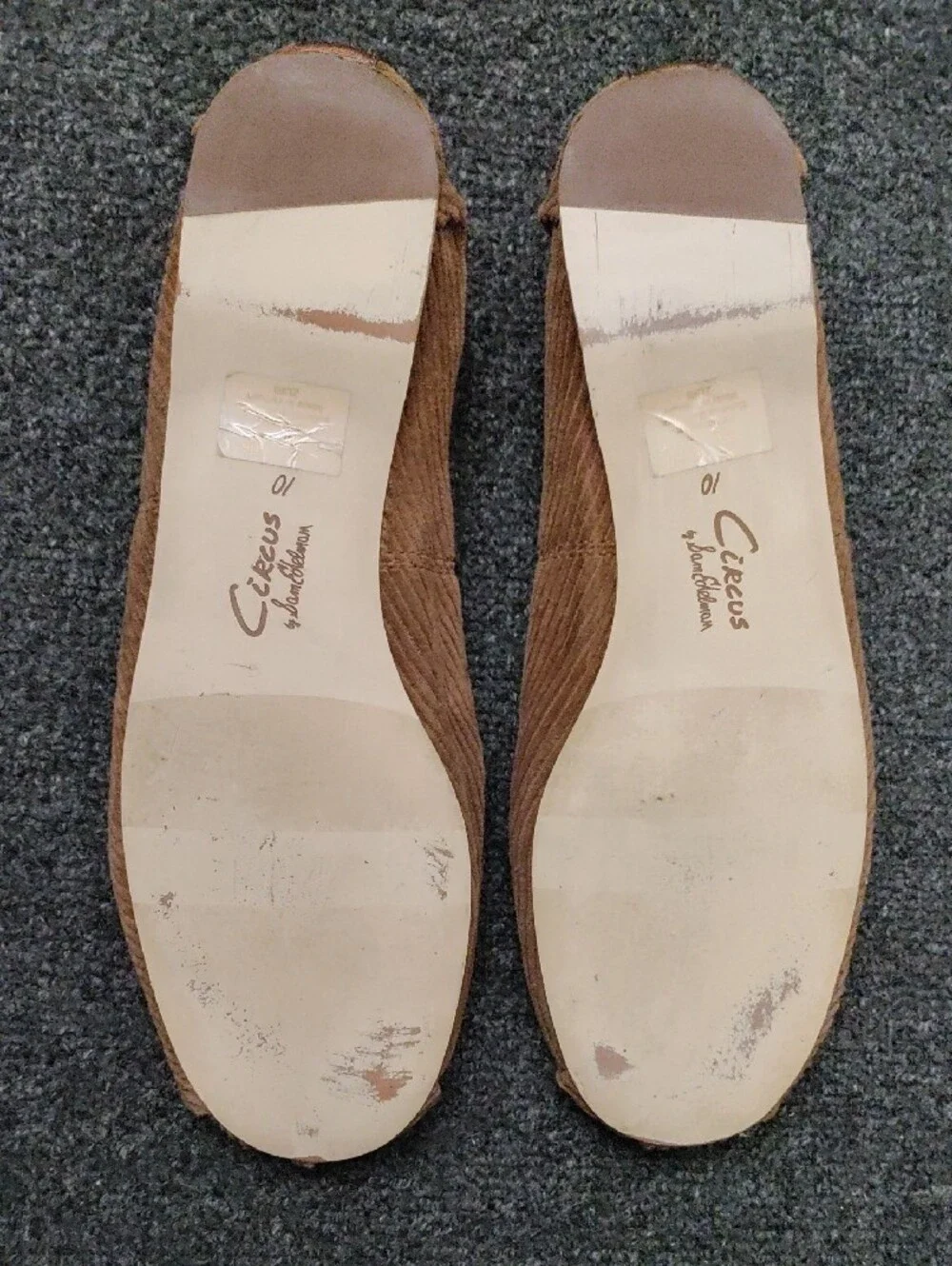 Circus by Sam Edelman Brown Corduroy Ballet Flats